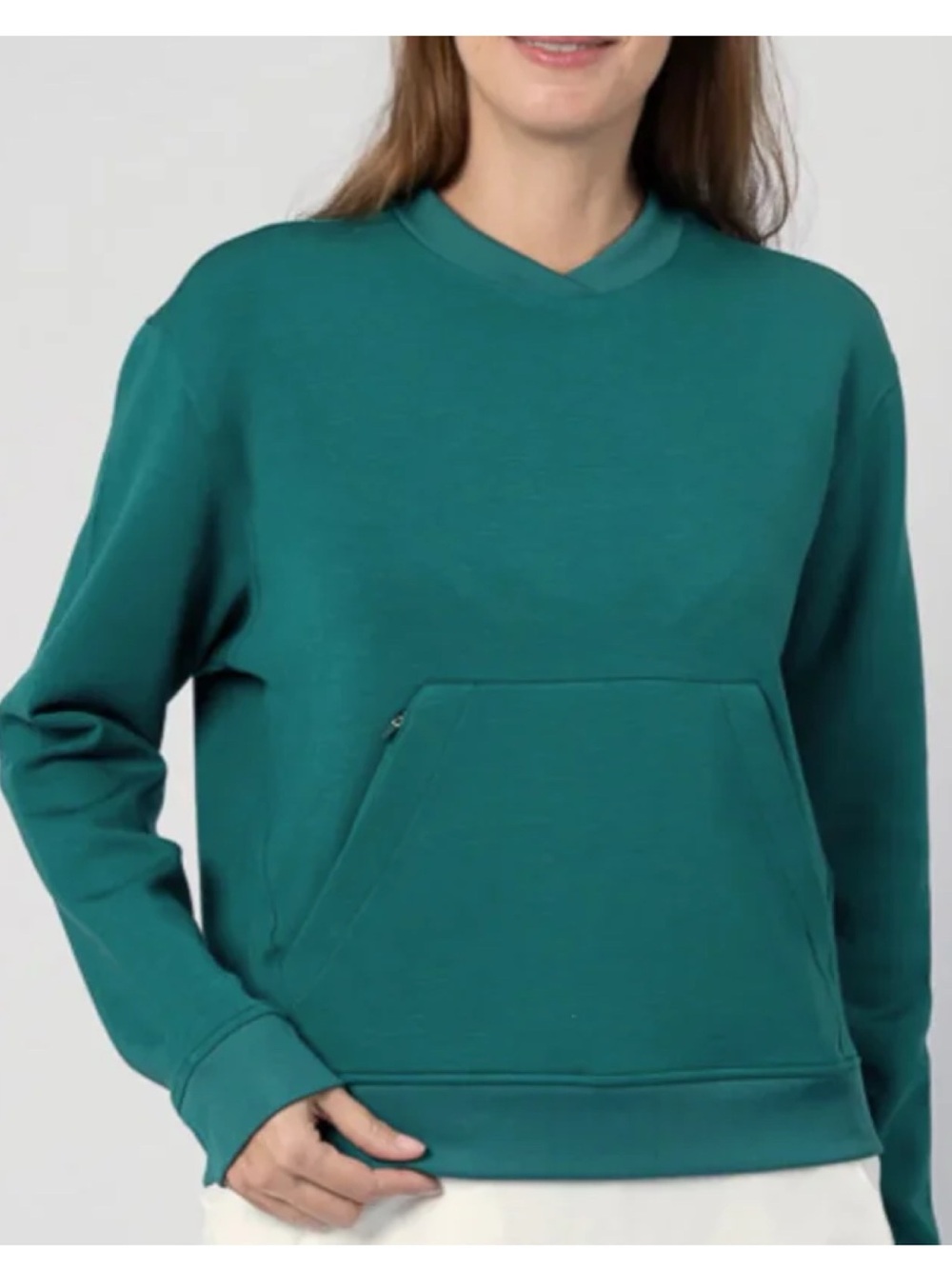 SWANNIES GOLF Margaret Pullover in Pine Green